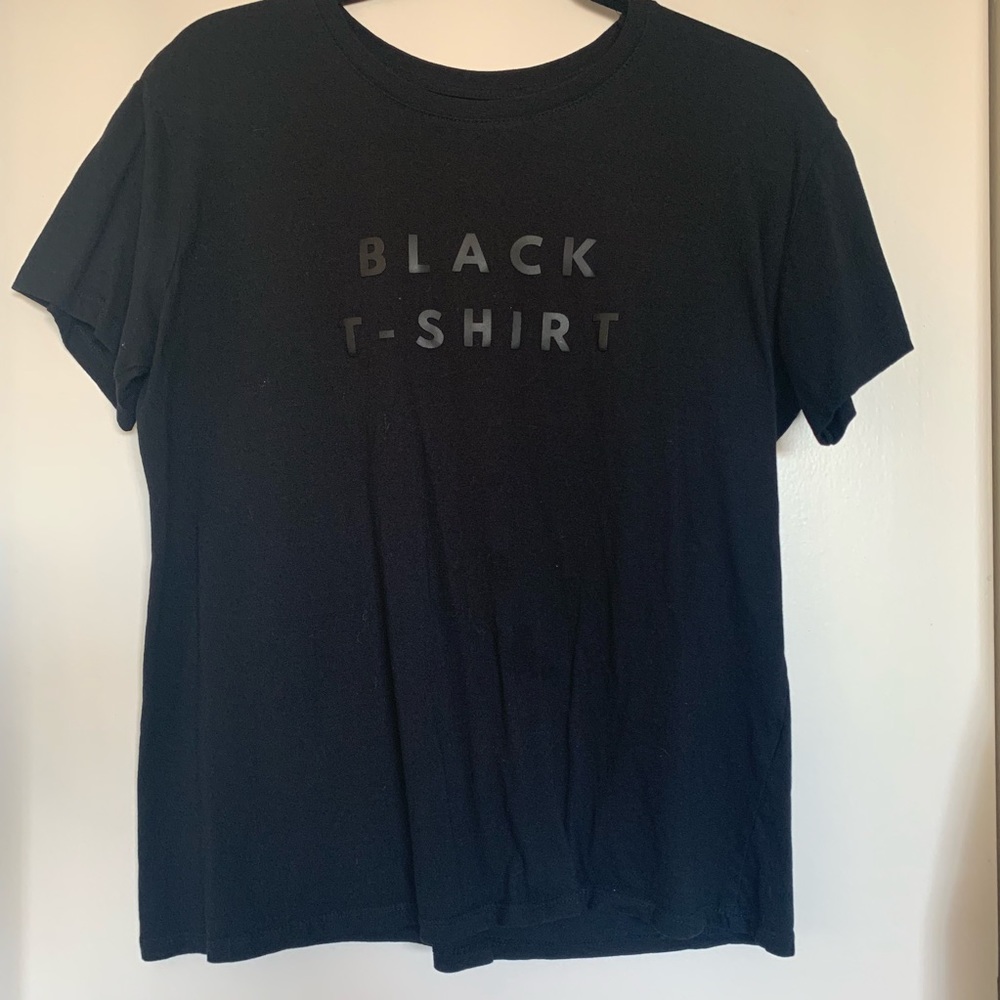 “Black T-Shirt”